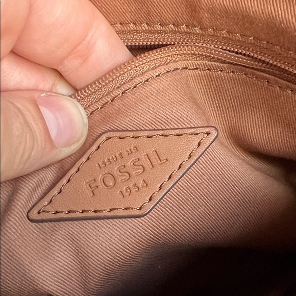 Fossil Black and Brown Crossbody Bag - Picture 6 of 7